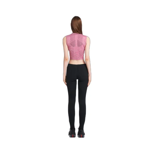 Tec Rec piqué Re-Nylon sleeveless top