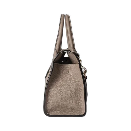 Medium tote bag with hook closure