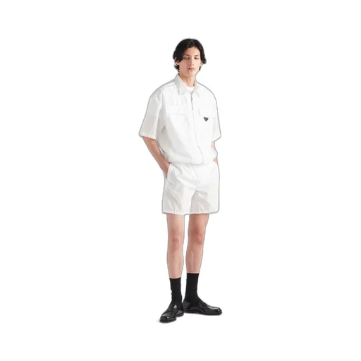 Short-sleeve light Re-Nylon shirt