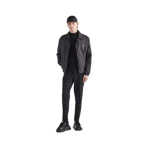 Worsted wool turtleneck sweater