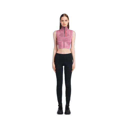 Tec Rec piqué Re-Nylon sleeveless top