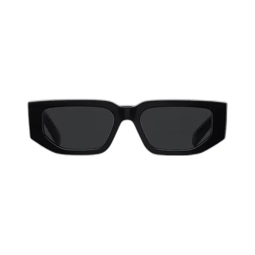 Sunglasses with triangle logo