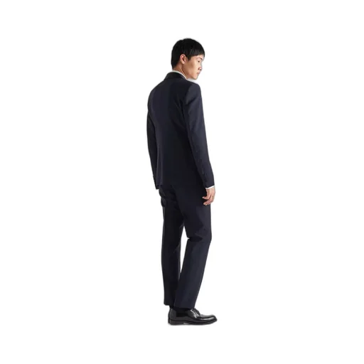 Single-breasted wool and mohair tuxedo