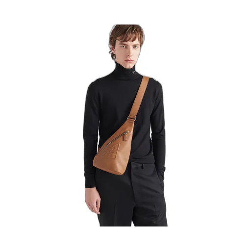 Prada Cross leather bag