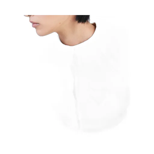Cropped fleece blouson