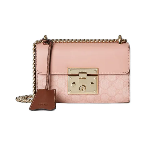 Padlock small shoulder bag
