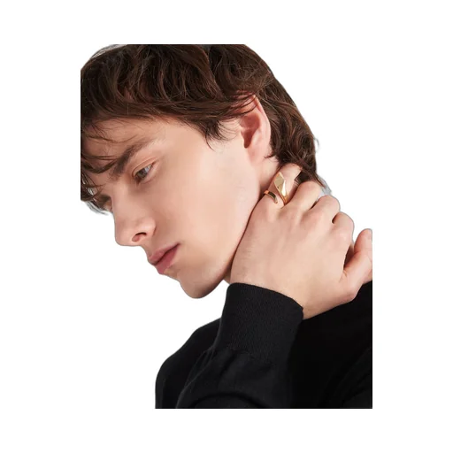 Eternal Gold snake ring in yellow gold