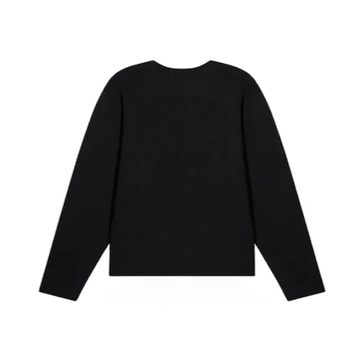 Languages Crew Neck Knit Sweater
