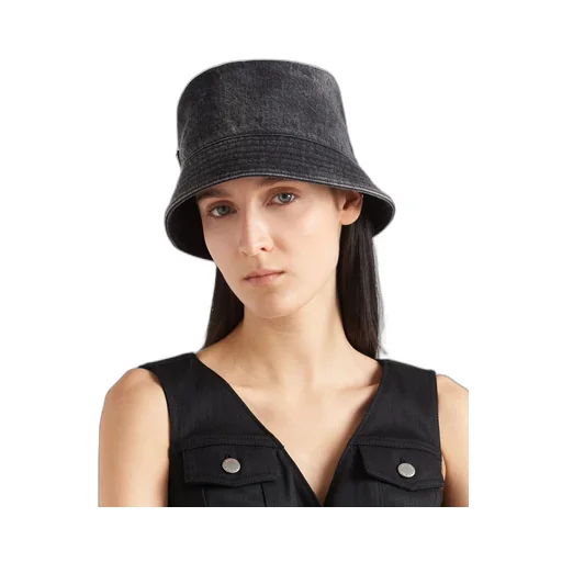 Denim bucket hat
