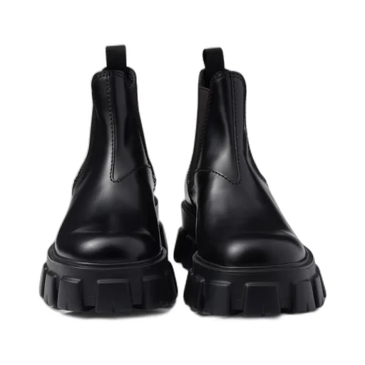 Monolith brushed leather Chelsea boots