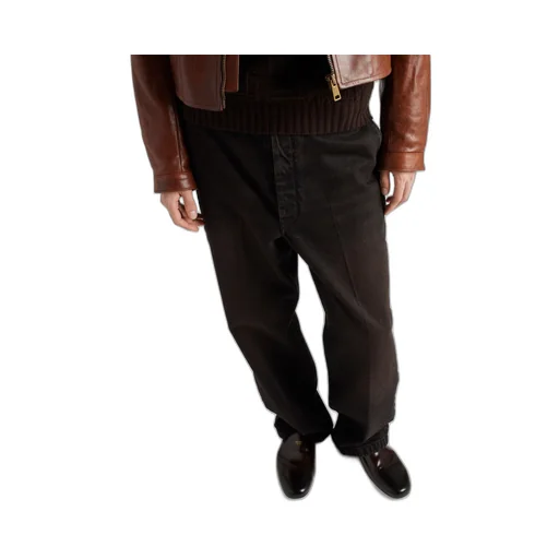 Relaxed fit denim jeans