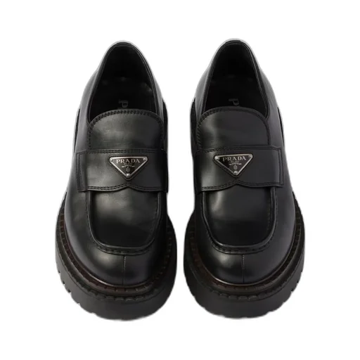 Leather loafers
