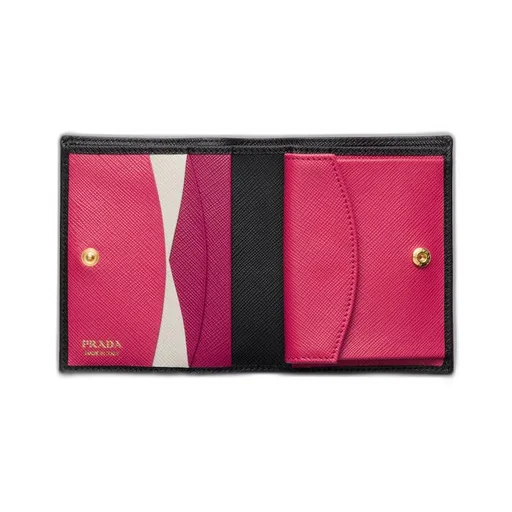 Small Saffiano Leather Wallet