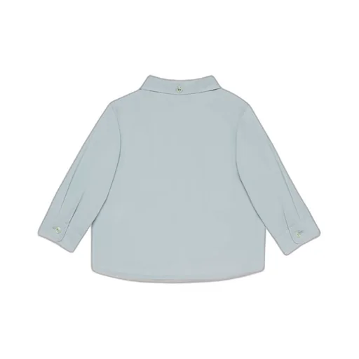 Baby cotton shirt with embroidery