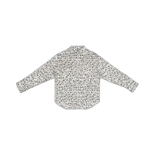 All Over Logo Strips Large Fit Shirt