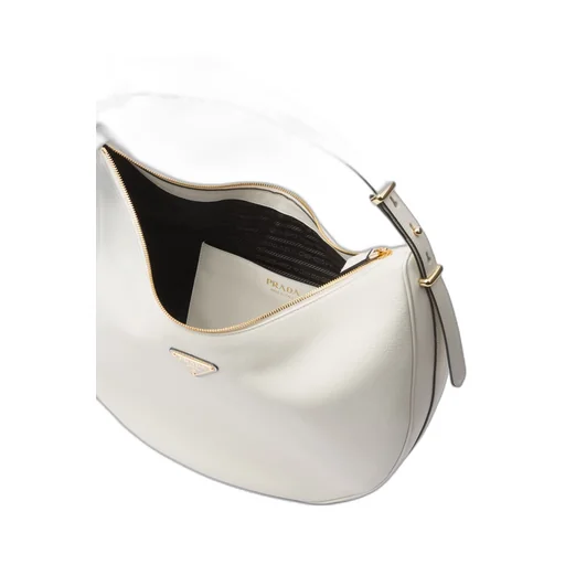 Prada Arqué large leather shoulder bag