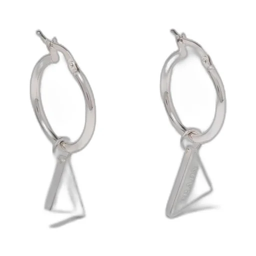 Prada Symbole drop earrings