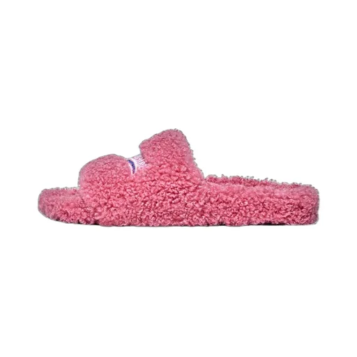 Furry Slide Sandal