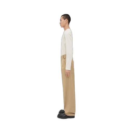 Light Cotton Twill Cargo Trousers