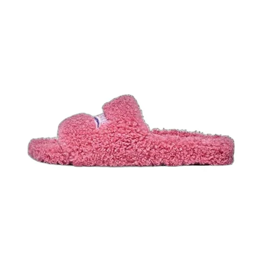 Furry Slide Sandal