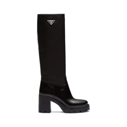 Leather and Re-Nylon boots