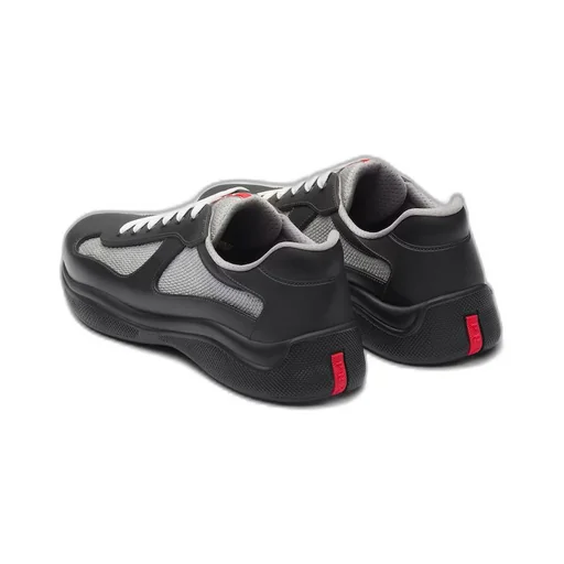 Prada America's Cup Soft rubber and bike fabric sneakers