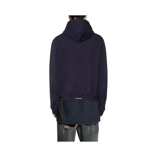 Tab Worn-Out Zip-up Hoodie