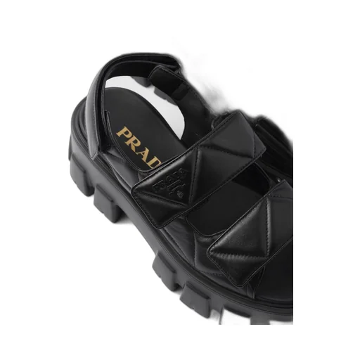 Monolith nappa leather sandals