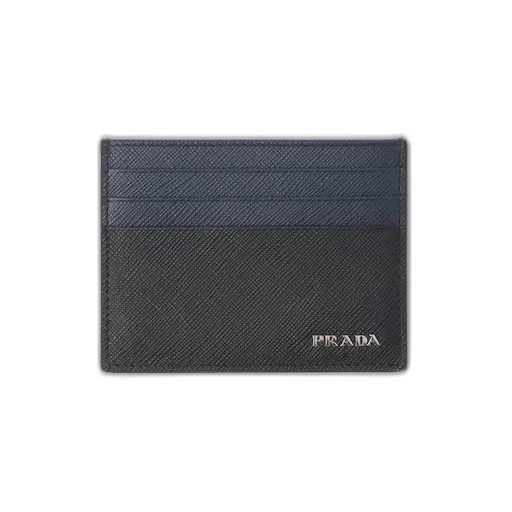 Saffiano leather card holder