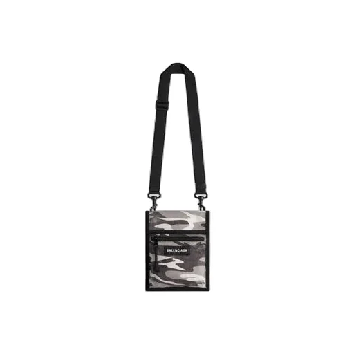 Explorer Small Pouch With Strap Camo Print 
