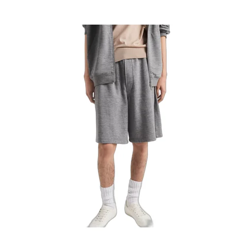 Cotton fleece Bermudas