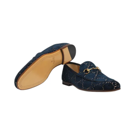 Men's Gucci Jordaan GG velvet loafer