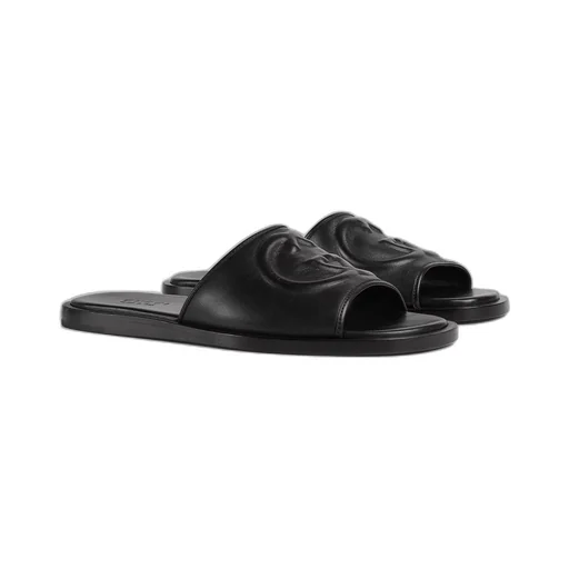 Men's slide sandal with Interlocking G