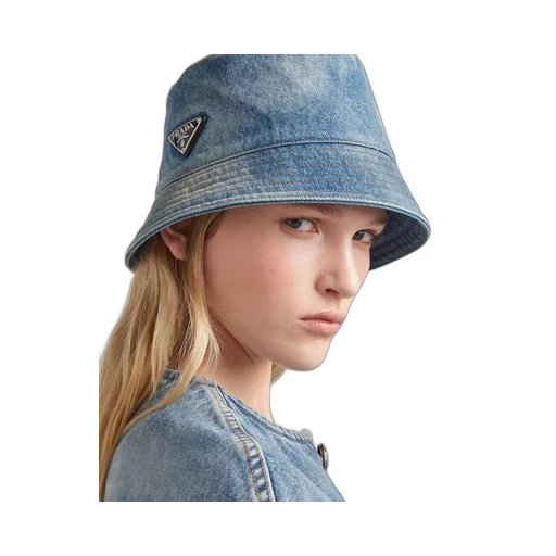 Denim bucket hat