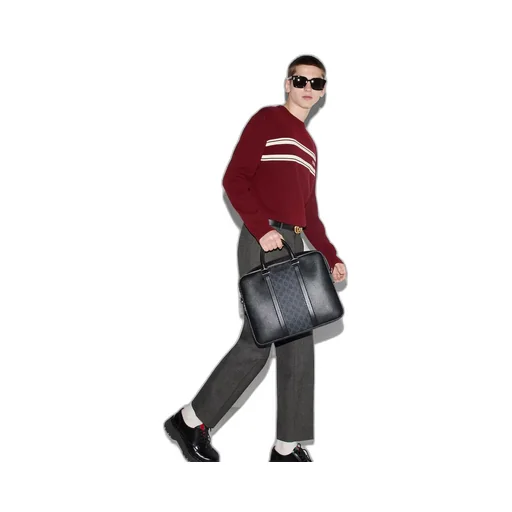 Medium GG briefcase with tag