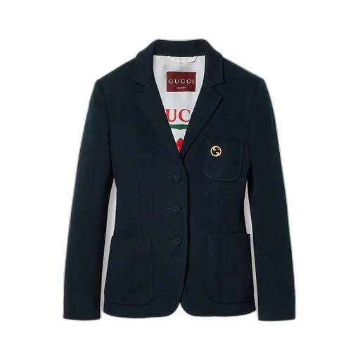 Cotton jersey jacket