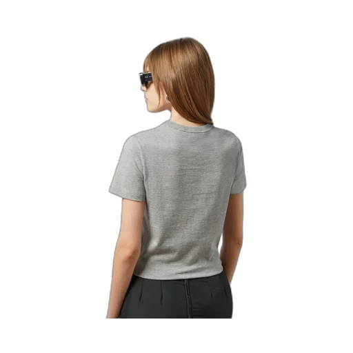Cotton jersey T-shirt with embroidery