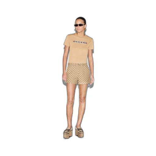 Cotton jersey T-shirt with print
