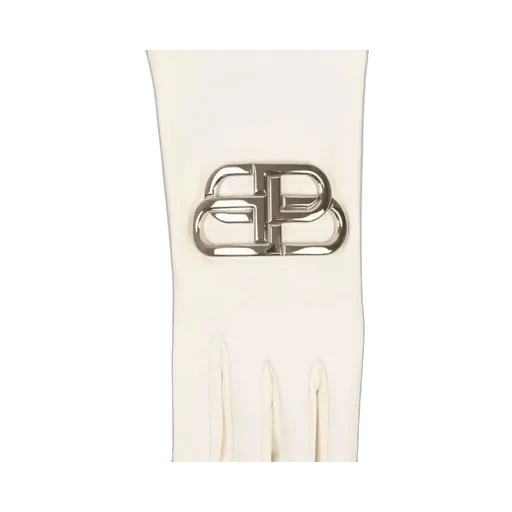 Leather Giant Bb Metal Logo Gloves