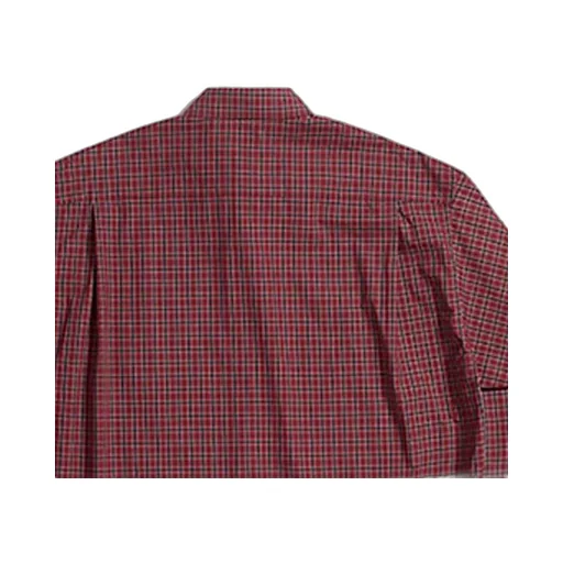 Plaid Long Sleeve Shirt Large Fit