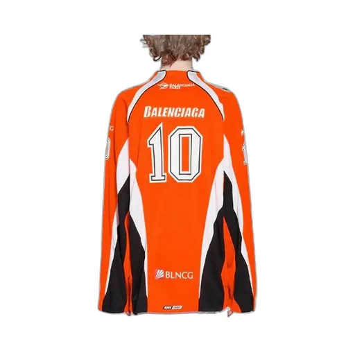 Hockey Panelled Long Sleeve Jersey T-shirt