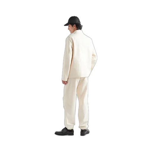 Cotton blouson jacket