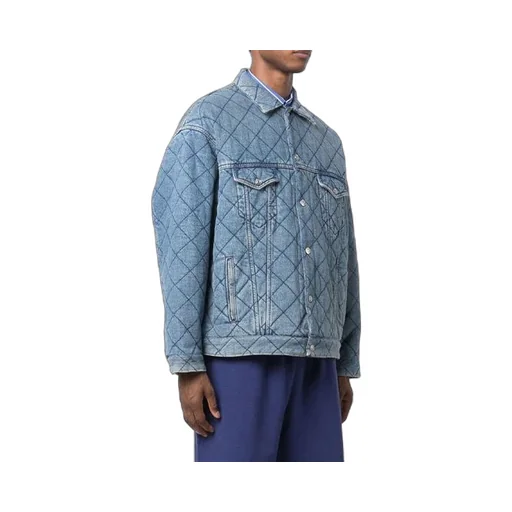 Oversized Padded Denim Jacket