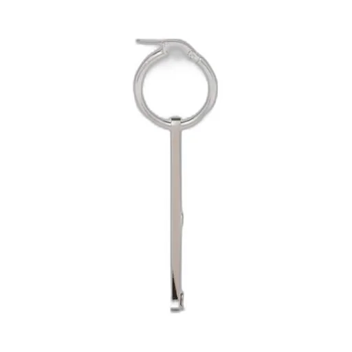 Prada Symbole pendant left earring