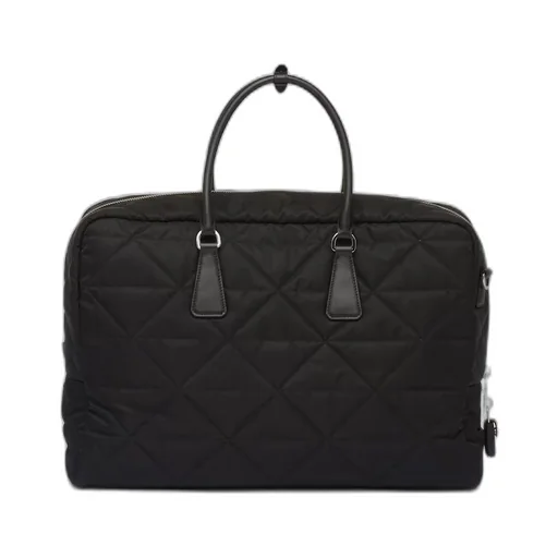 Quilted Re-Nylon travel bag