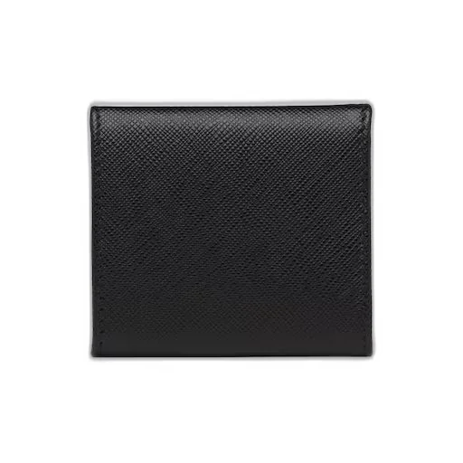 Saffiano leather coin purse