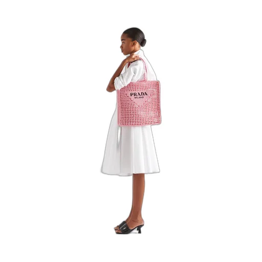 Crochet tote bag