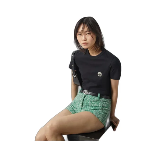 Cotton jersey T-shirt with Interlocking G