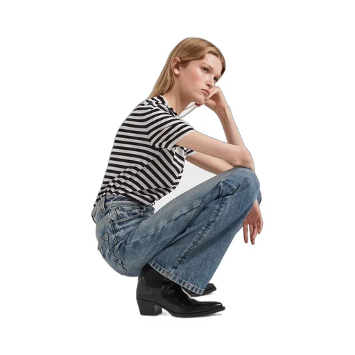 Five-pocket denim jeans