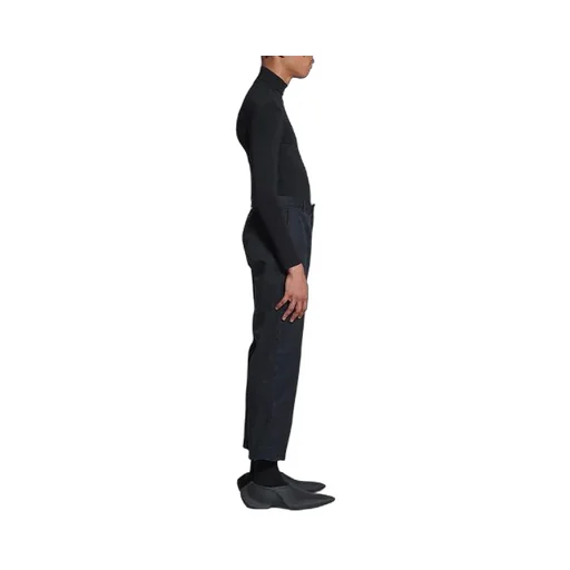Cropped Cotton Trousers
